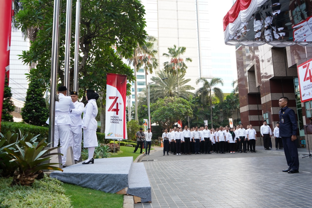 Plantation BUMN Holds Joint Ceremony for RI's 74th Anniversary